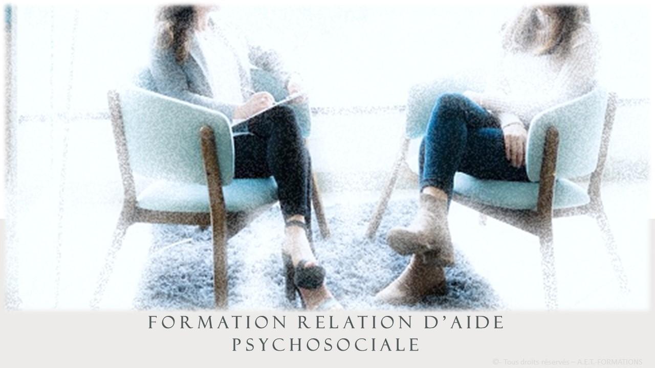 RELATION D'AIDE PSYCHOSOCIALE