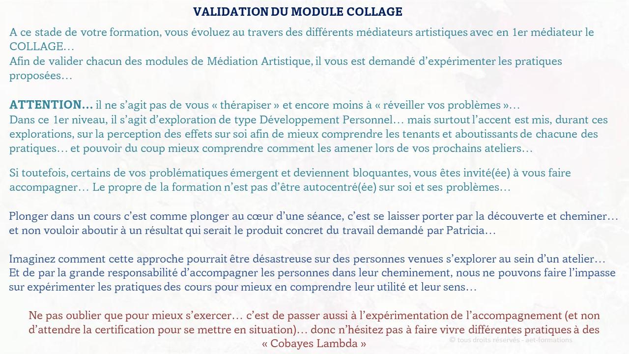 VALIDATION MODULE MA