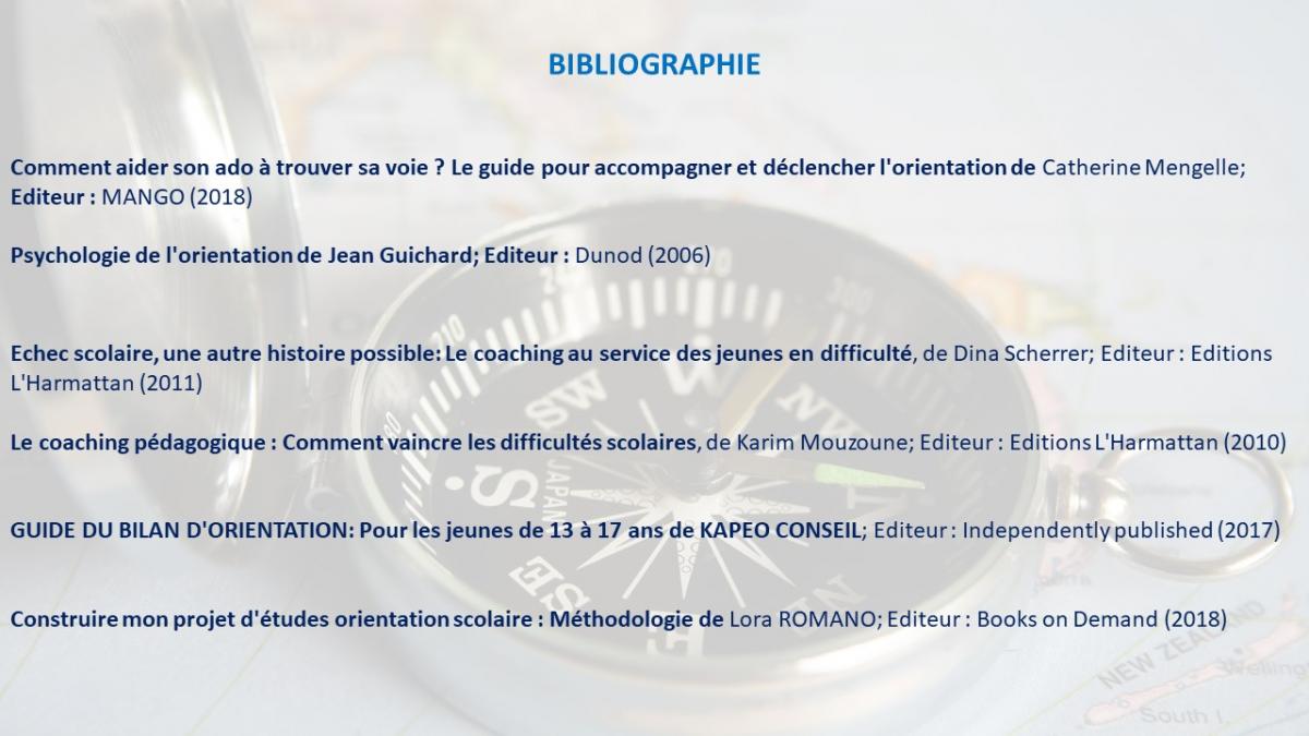 bibliographie coaching orientation